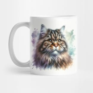 American Wirehair - Watercolor Cat Mug